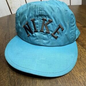 Vintage 80s Nike Nylon SnapBack Hat READ